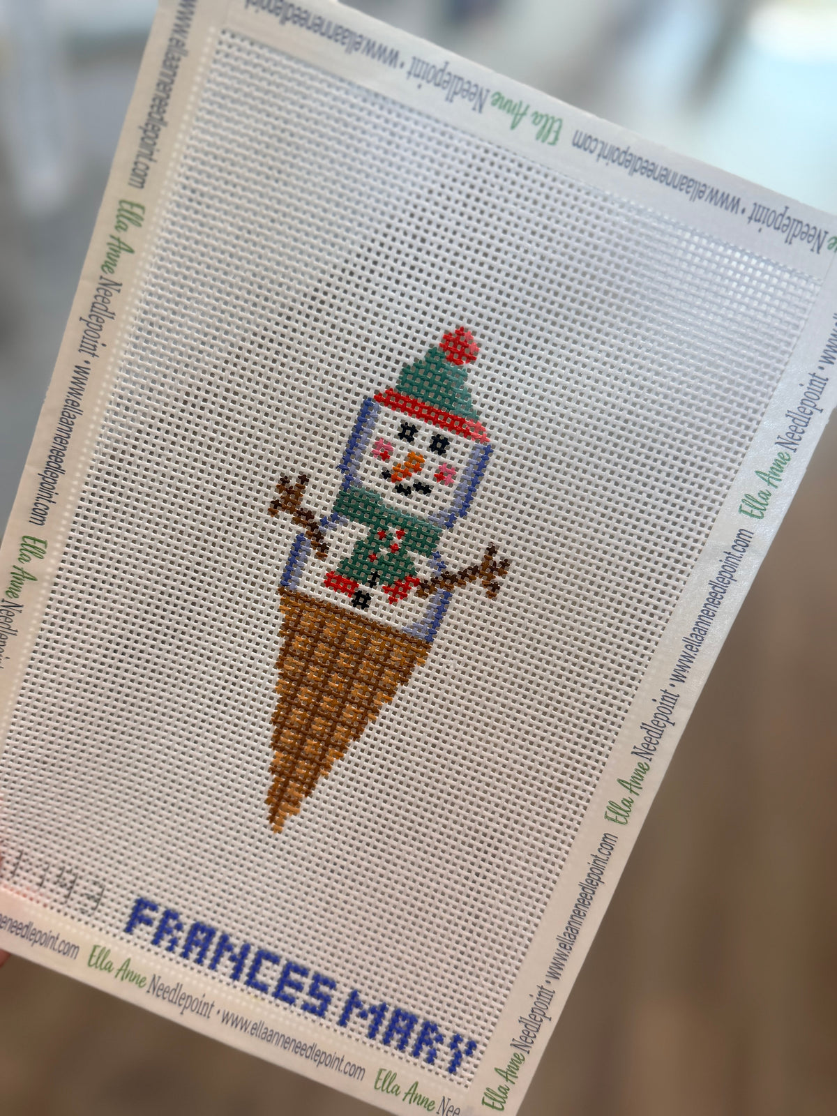 Ice Cream Snowman | Green