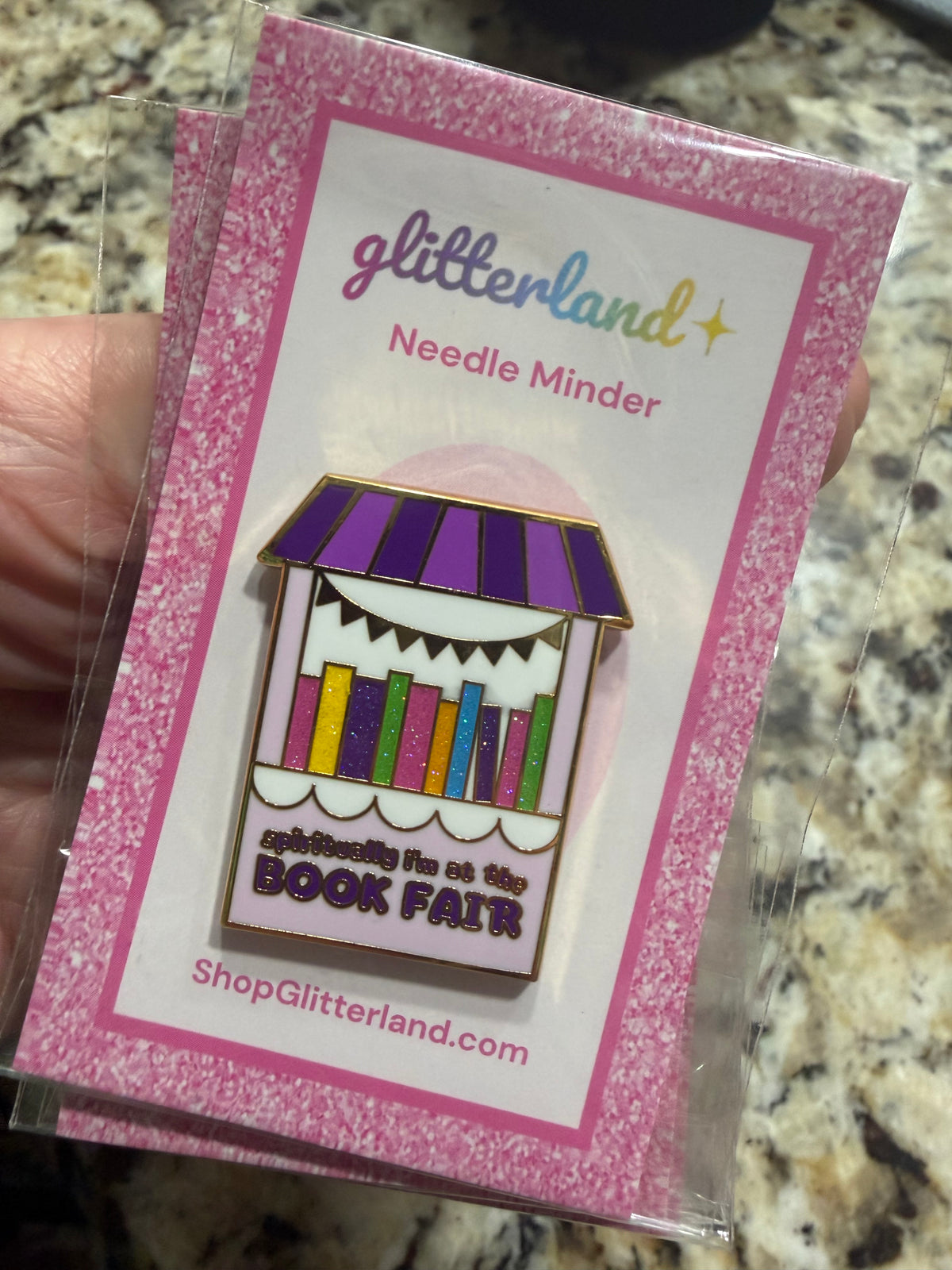 Book Fair Stand Needle Minder