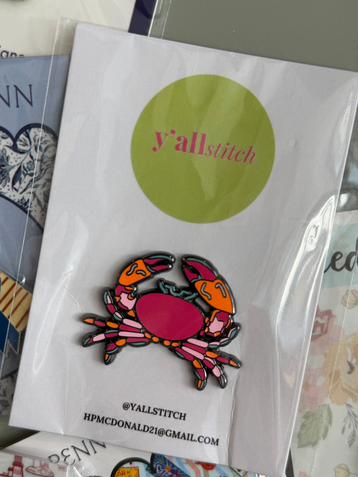 Crab Needle Minder
