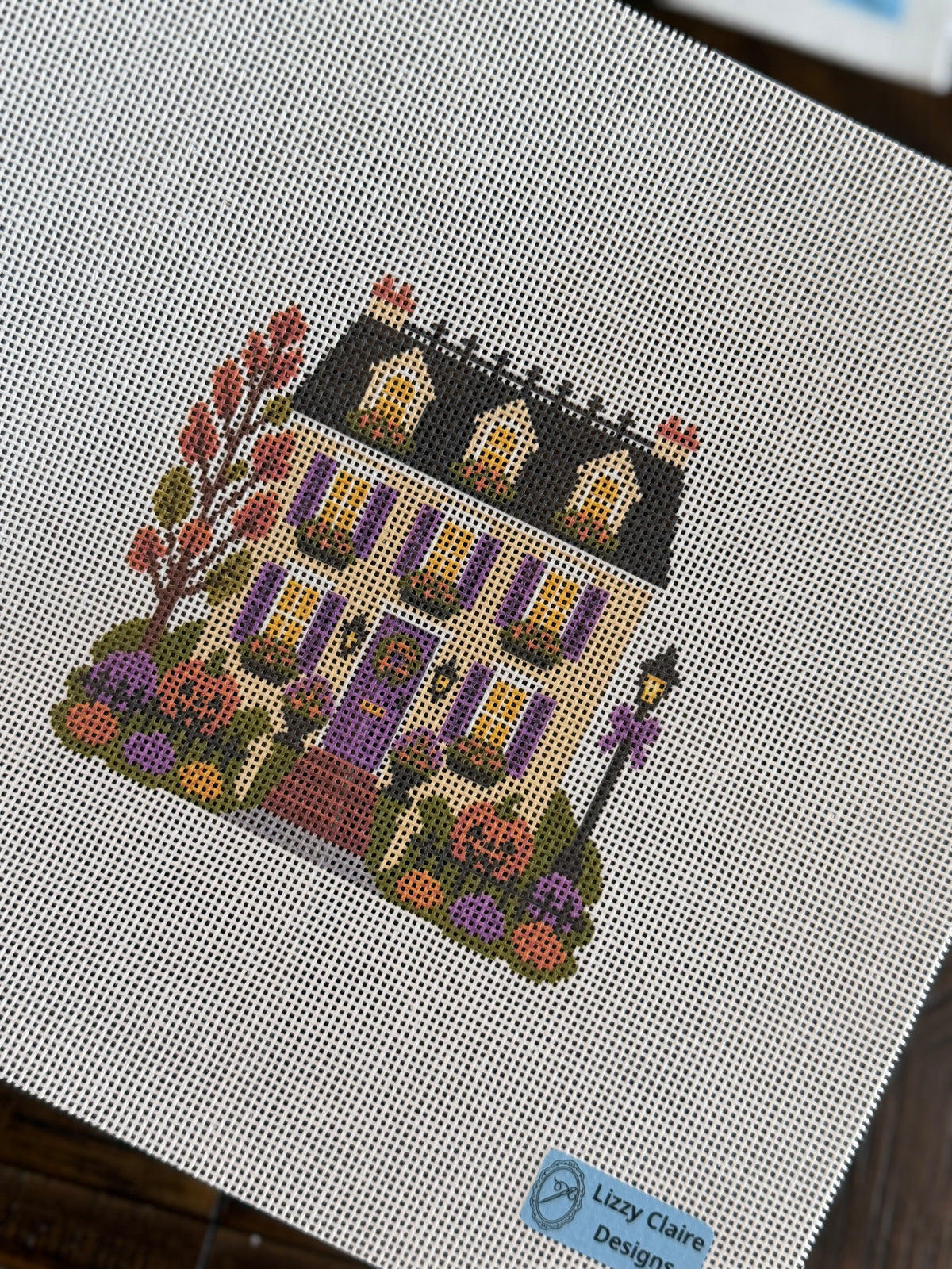 Happy Neighborhood Trick or Treat Townhouse | Purple