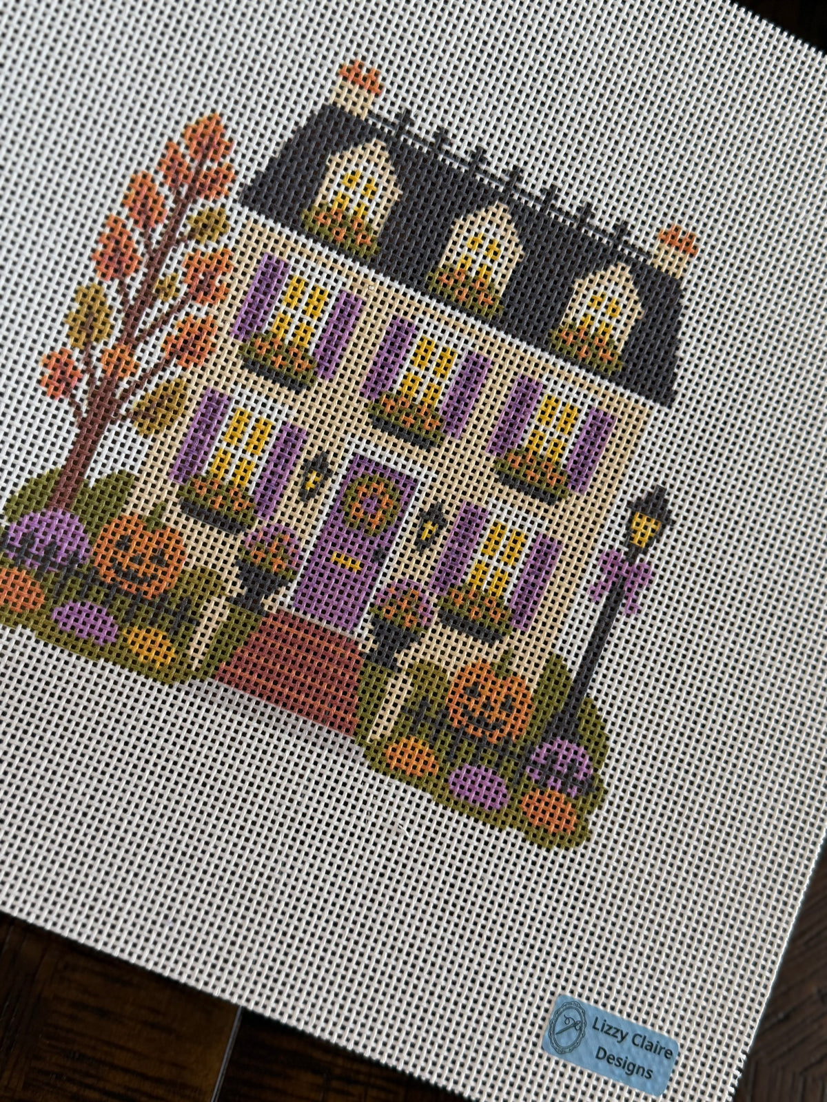 Happy Neighborhood Trick or Treat Townhouse | Purple