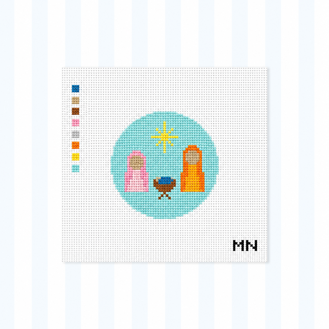 Nativity Mary, Joseph, and Jesus
