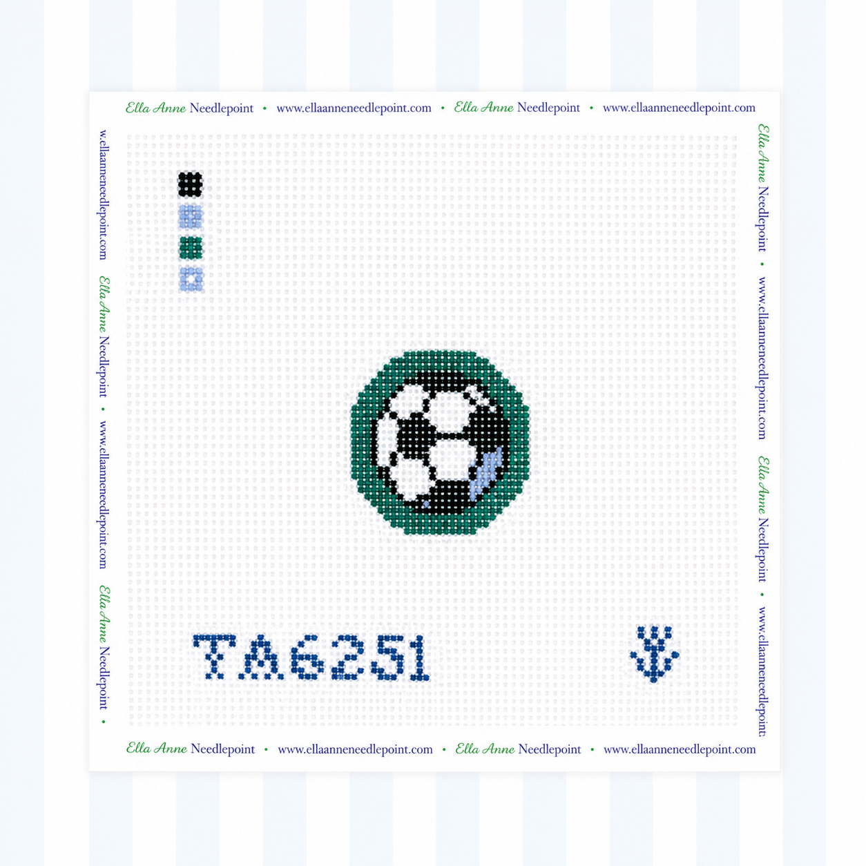 Soccer Ball Key Fob