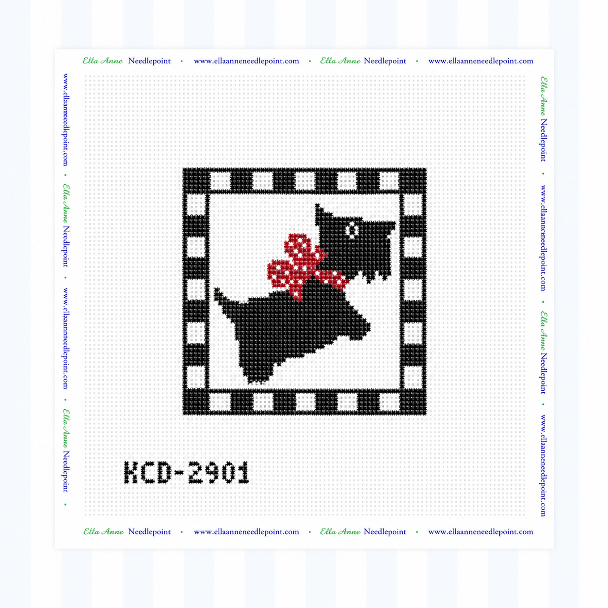 Scottie Dog Needlepoint Kit