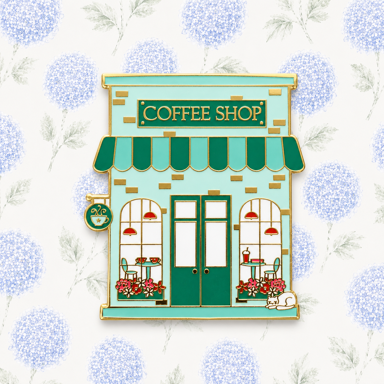 Coffee Shop Needle Minder