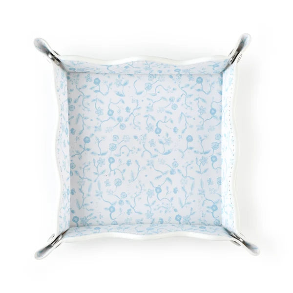 Evelyn Henson Bisou Blue Print Valet Tray