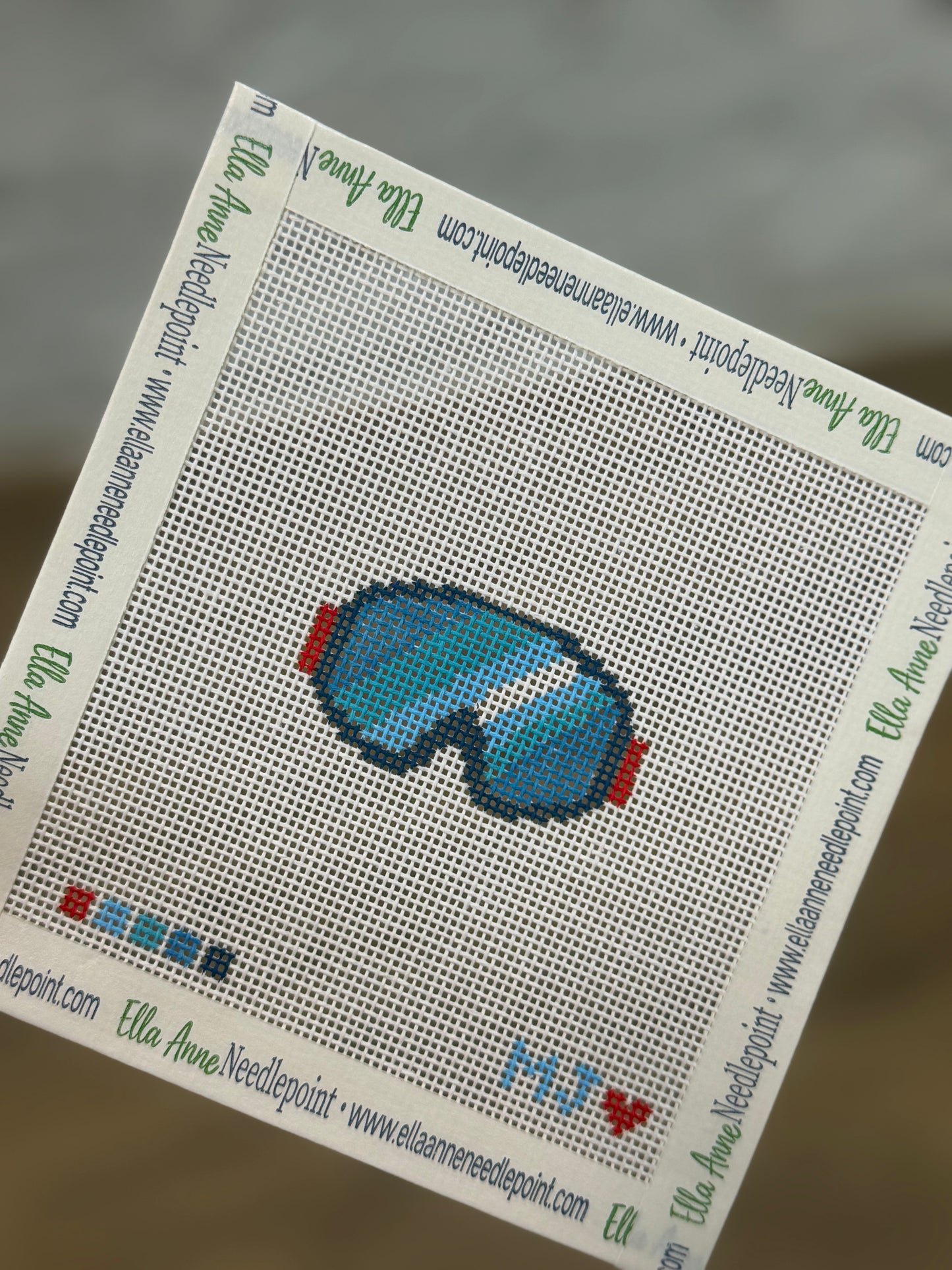 Snow Goggles Mini Canvas