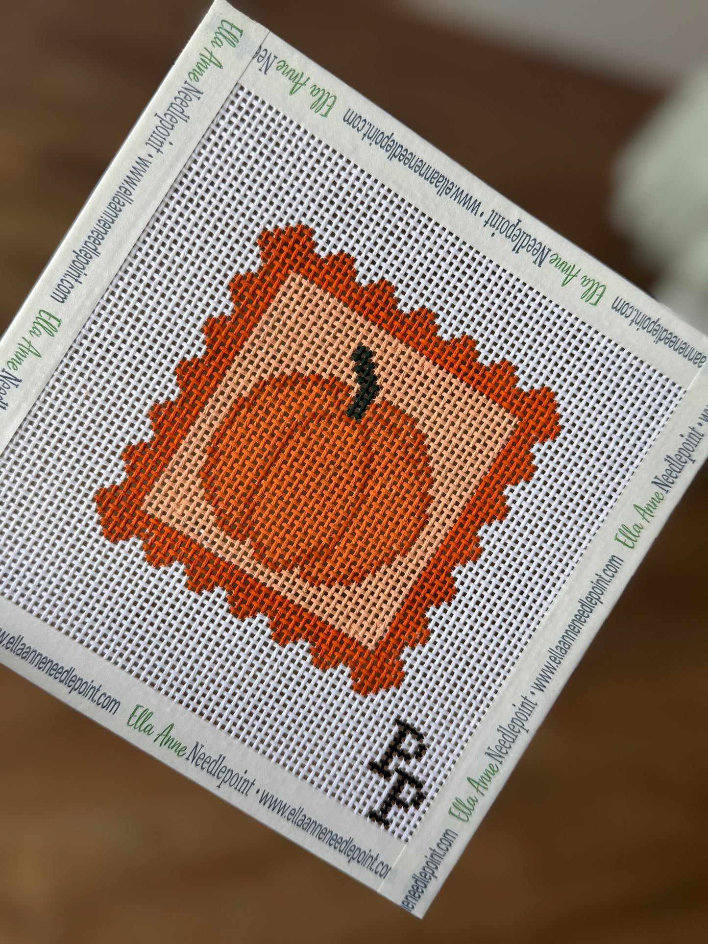 Pumpkin Postage Stamp| Beginner Canvas