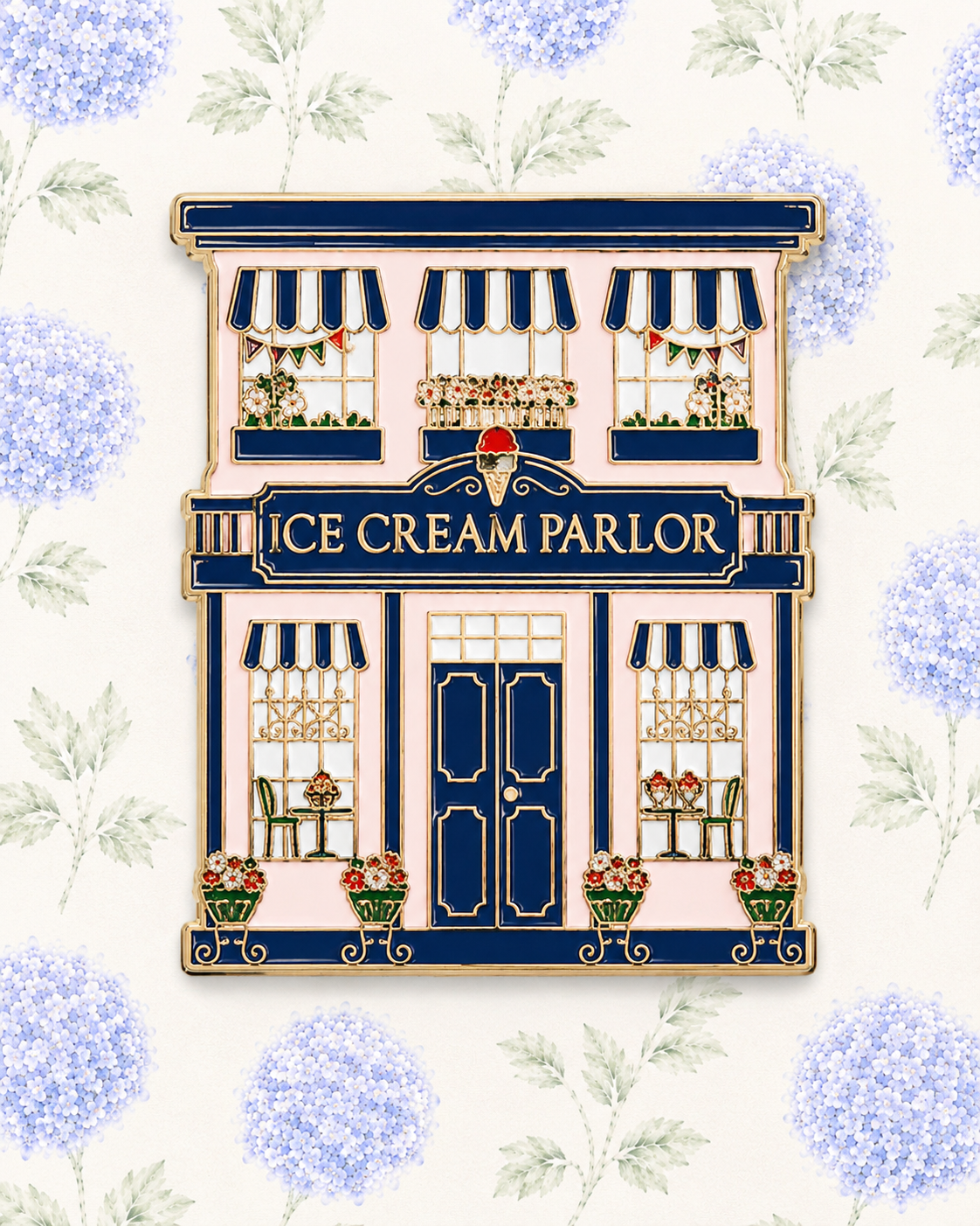 Ice Cream Parlor Needle Minder