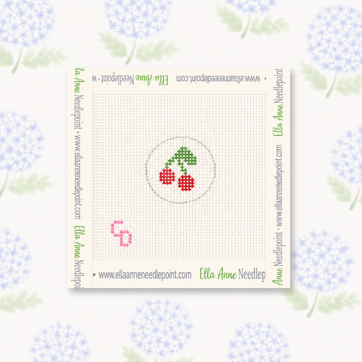 Mini Cherry Round Canvas