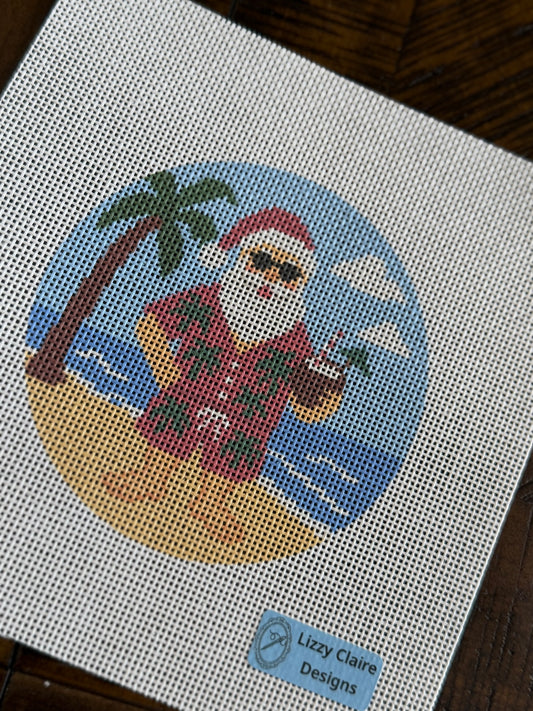 Santa at the Beach