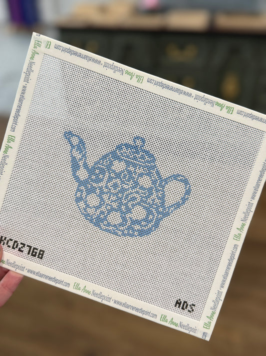 Blue and White Teapot