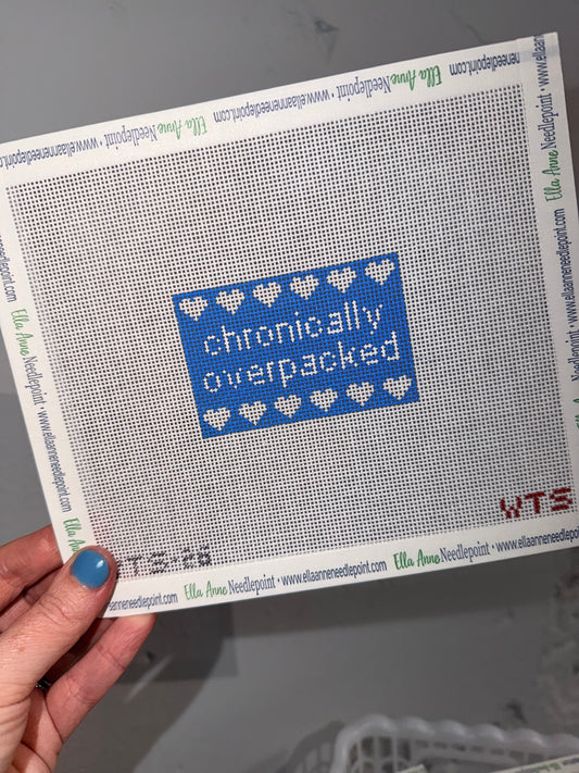 Chronically Overpacked Luggage Tag