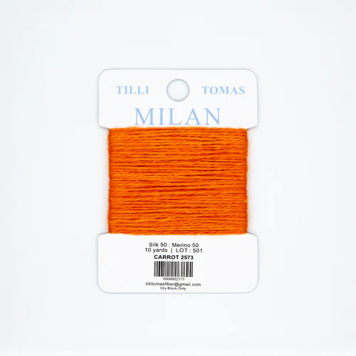 Tilli Tomas Milan Card- Carrot 2573
