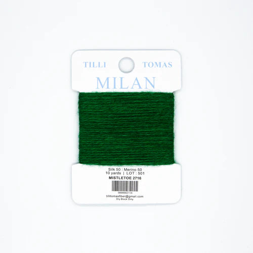 Tilli Tomas Milan Card- Mistletoe 2716