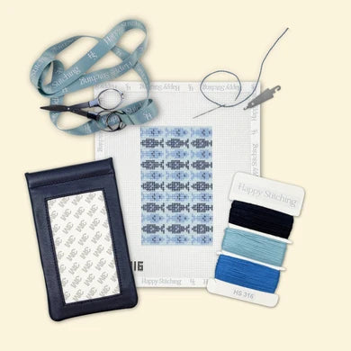 Sea-In Clearly Eyeglasses Case Needlepoint Kit