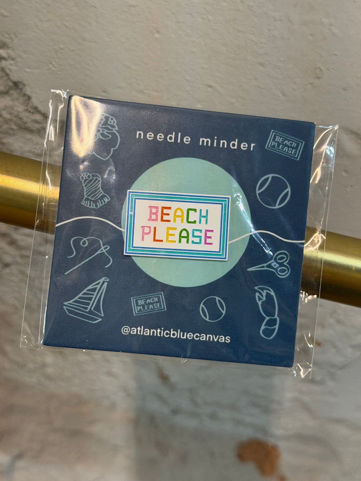 Beach Please Needle Minder