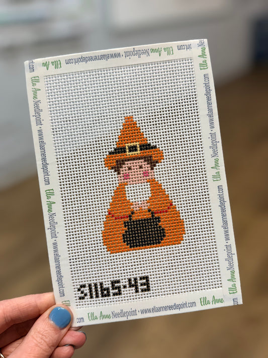 Orange Witch Angel