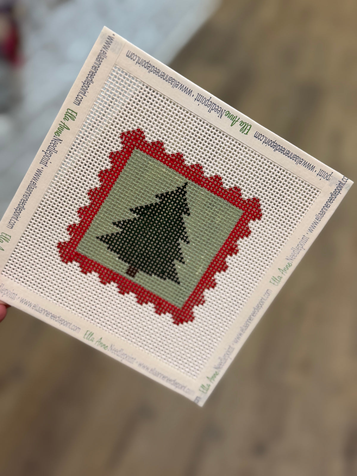 Tree Postage Stamp | Beginner Canvas