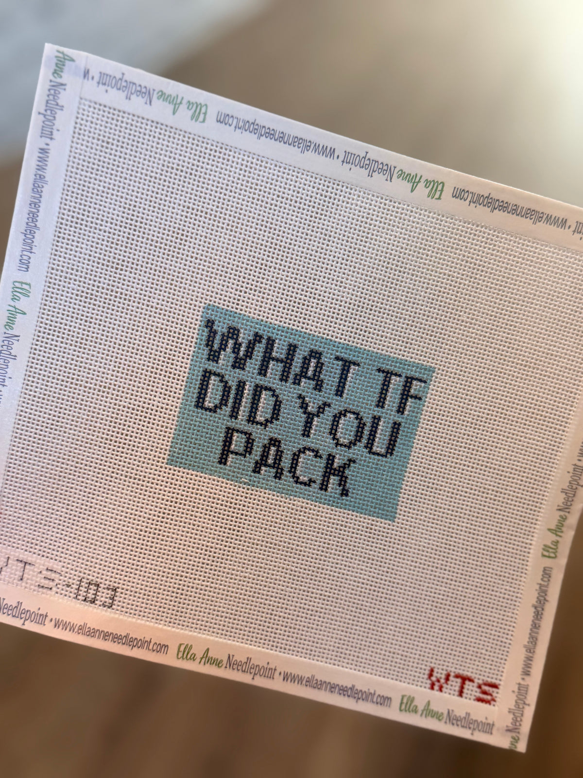 What TF Did You Pack Luggage Tag