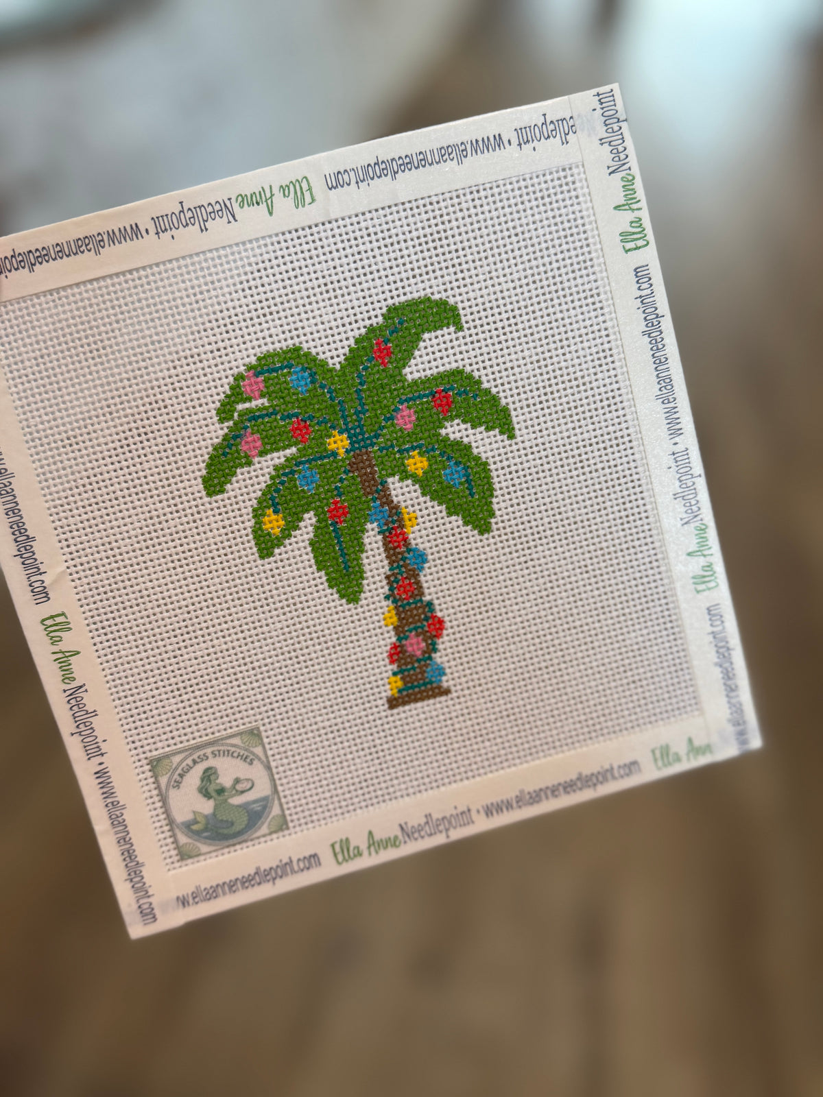 Christmas Palm Tree w/ Lights