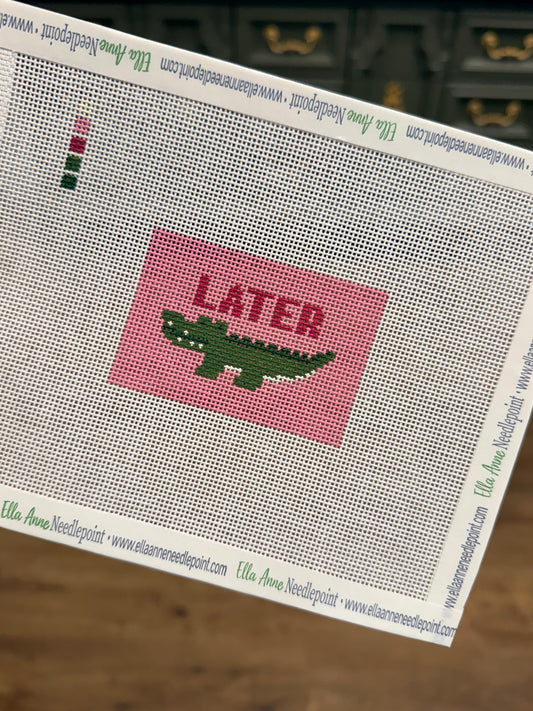 Later Gator Luggage Tag