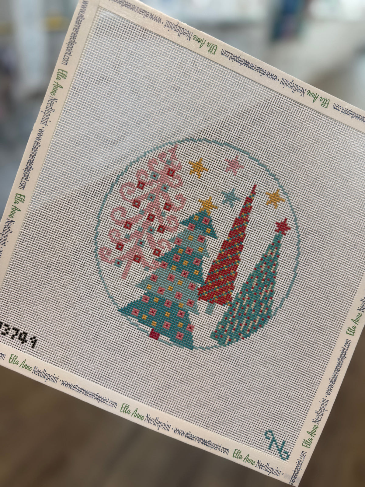 Christmas Tree Whimsy Canvas