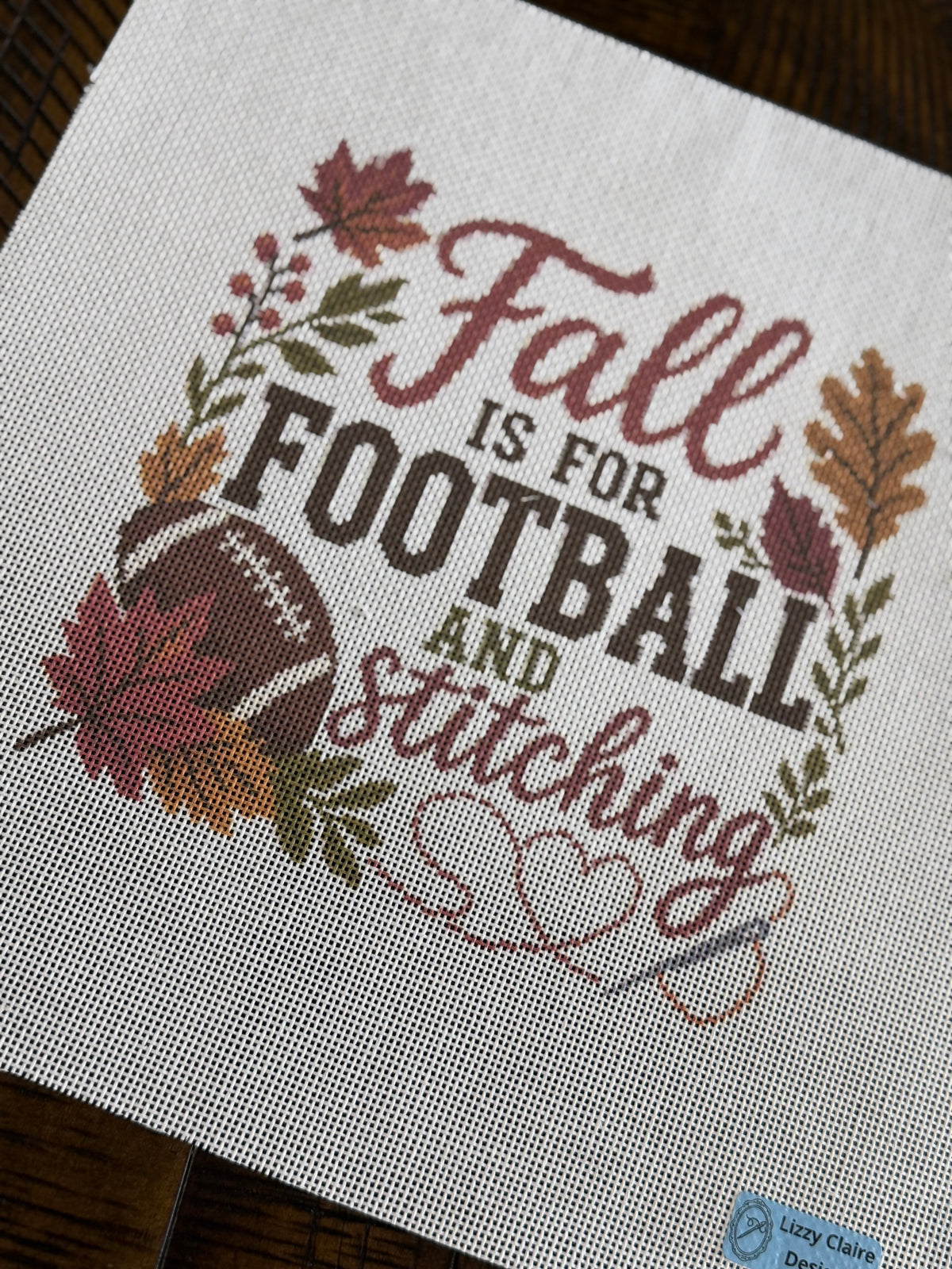 Fall is for Football and Stitching