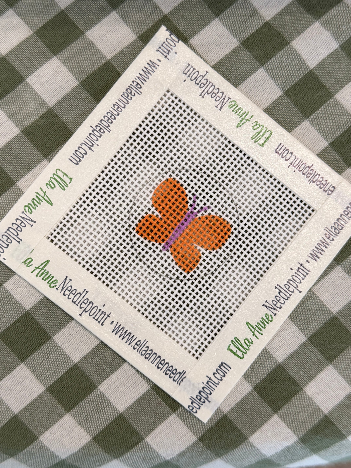 Butterfly Round Mini | Orange+ Purple