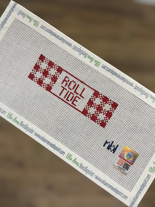 Alabama Roll Tide Gingham Fob