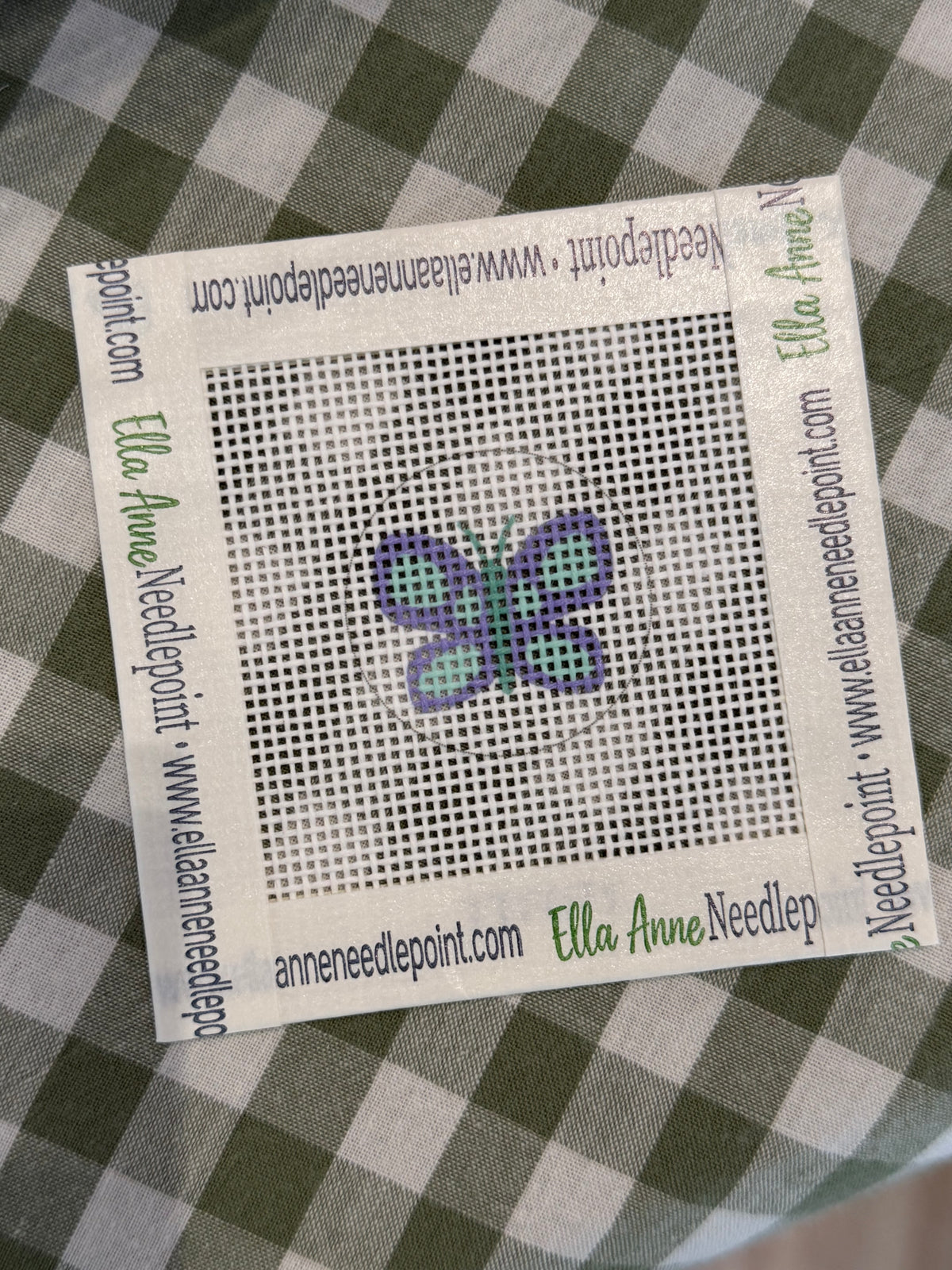 Butterfly Round Mini | Purple + Aqua