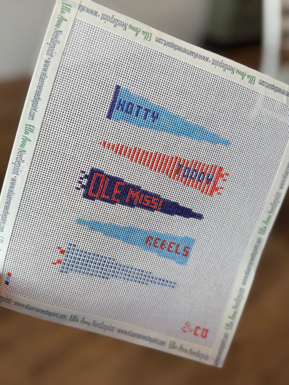 Ole Miss Pennant Flag