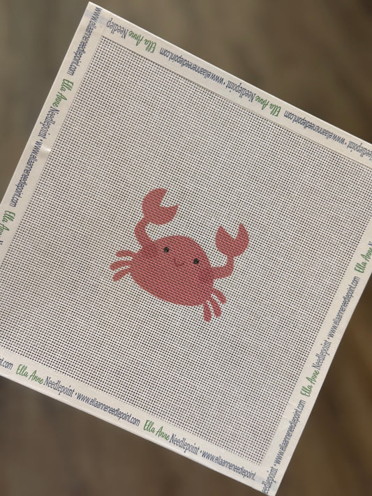 Happy Crab Canvas
