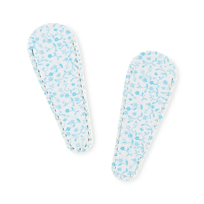 Bisou Blue Embroidery Scissors + Leather Scissor Case