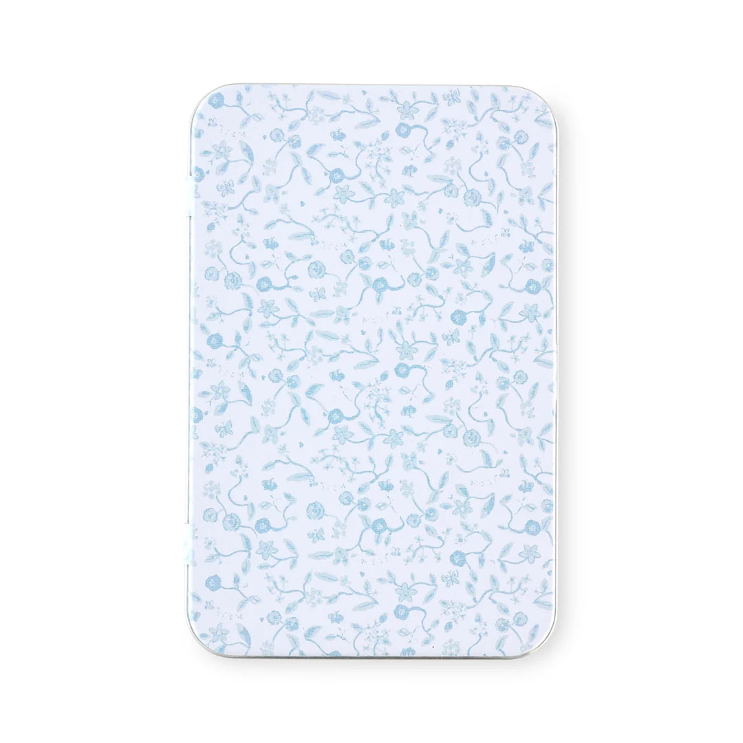 Evelyn Henson Bisou Blue Printed Tin