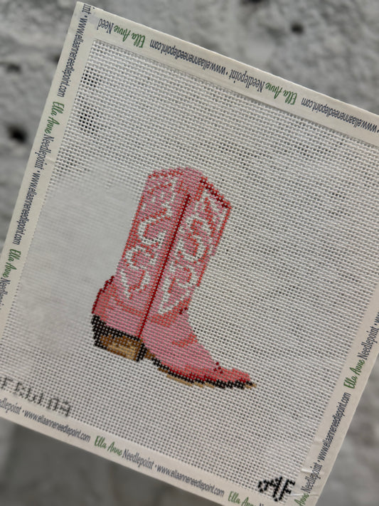 Cowboy Boot 14 Mesh Pink