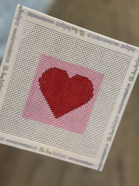 Heart Square Beginner Canvas