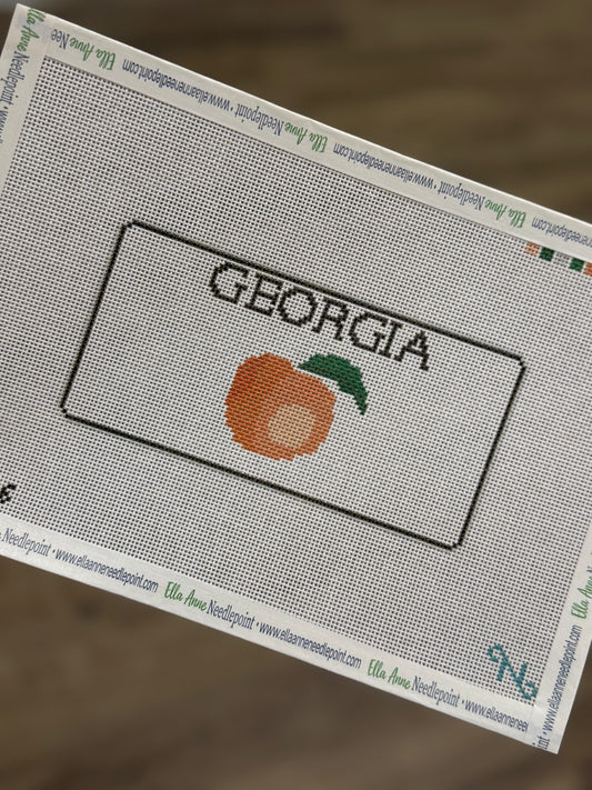 Georgia License Plate