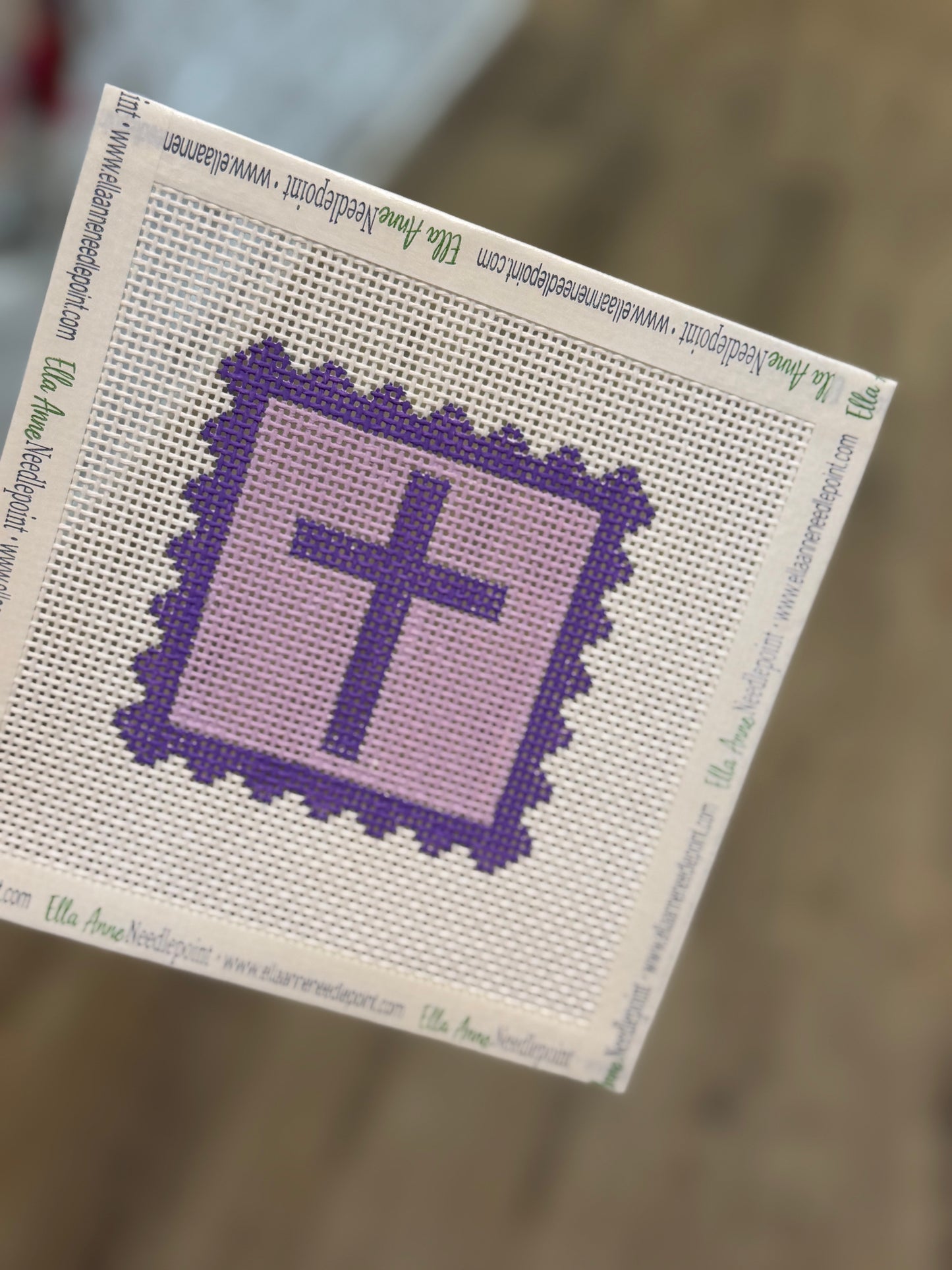 Cross Postage Stamp | Beginner Canvas