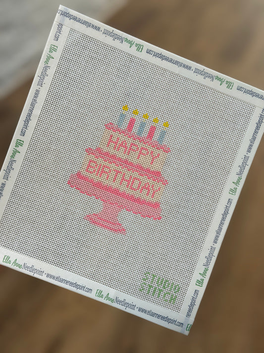 Happy Birthday Cake | Pink