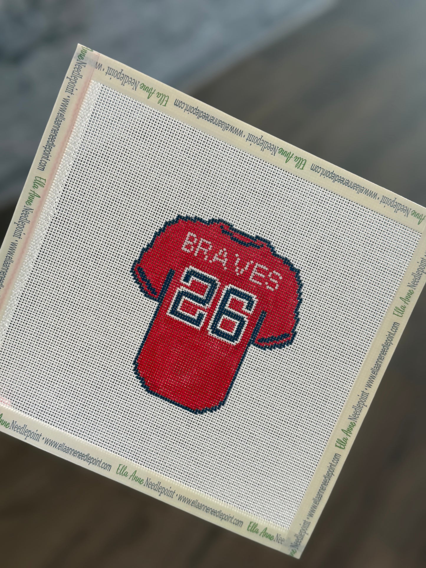 Braves Jersey - Red - 18 Mesh