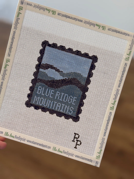 Blue Ridge Mountains Postage Stamp
