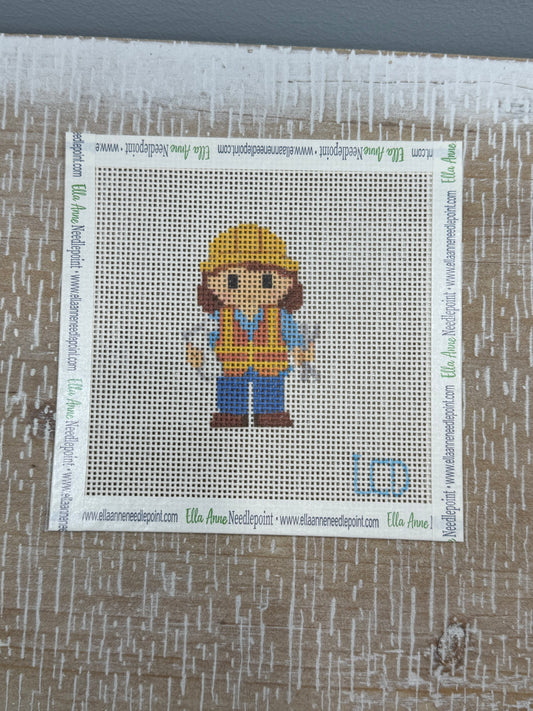 Engineer Lizzy Claire Canvas