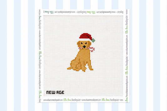 Christmas Golden Retriever