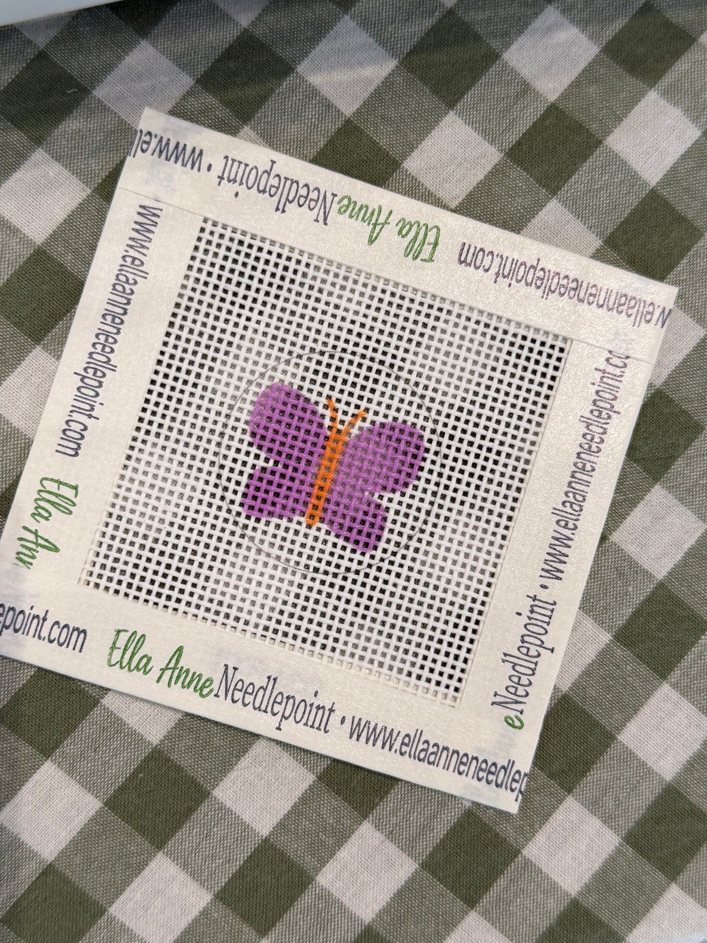 Butterfly Round Mini | Purple + Orange