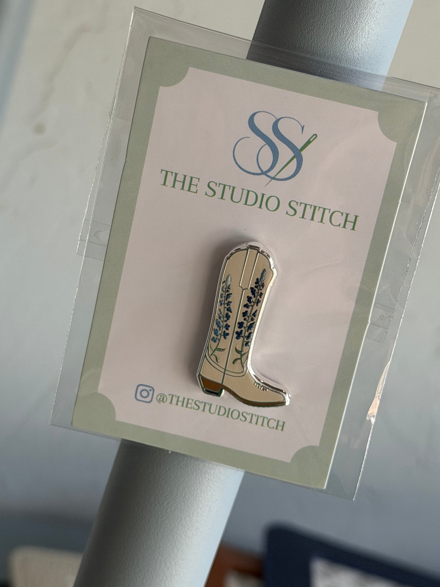 Bluebonnet Boot Needle Minder