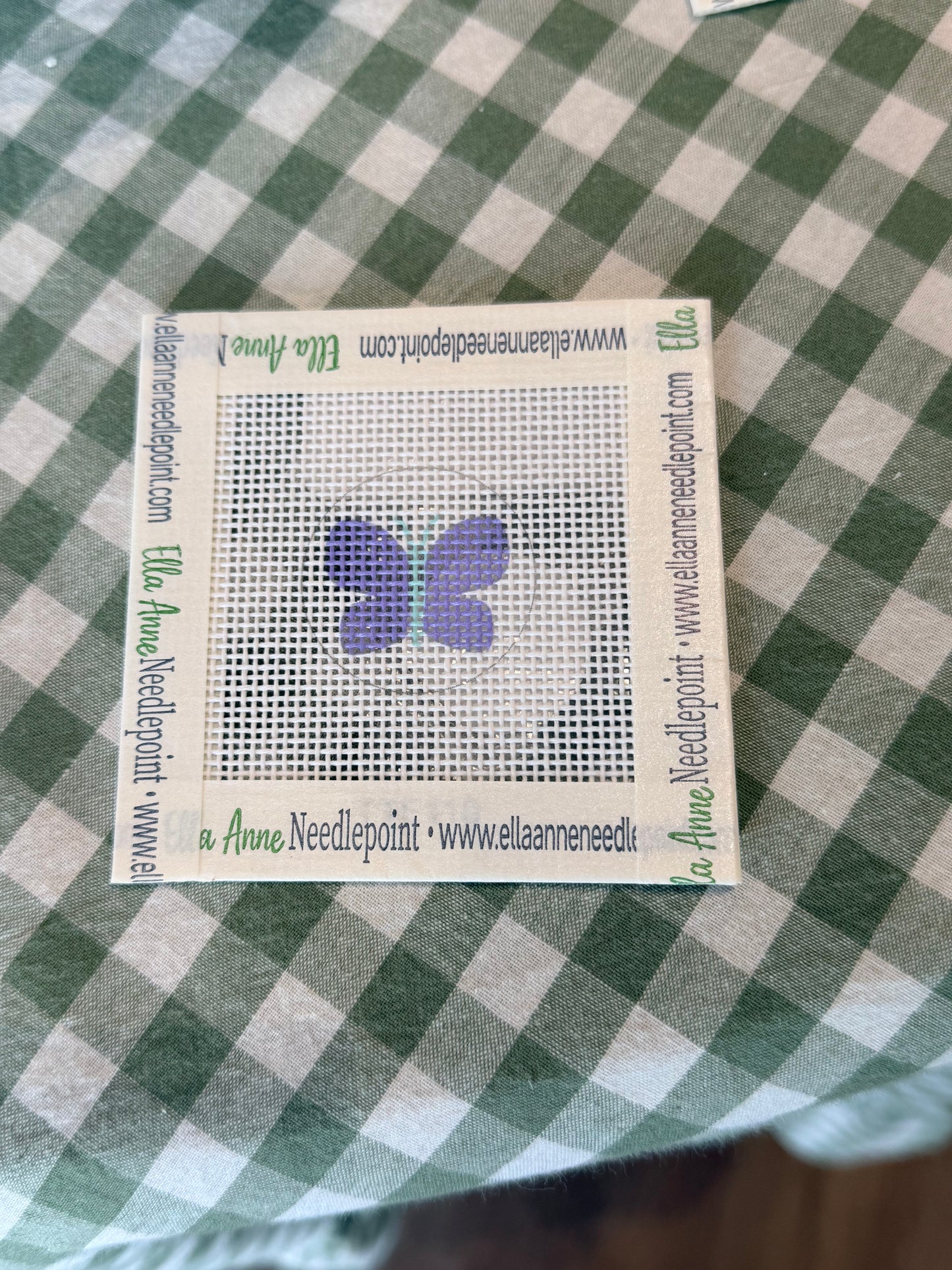 Butterfly Round Mini | Periwinkle + Teal