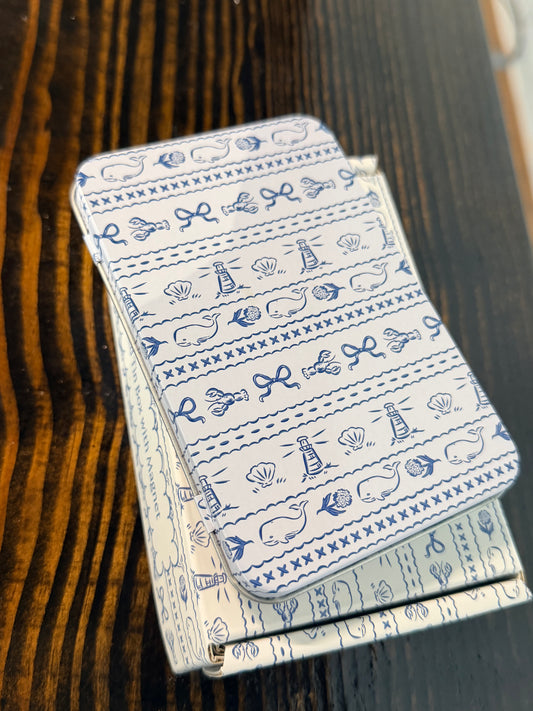 Printed Tin Box with Magnet - Coastal Reverie