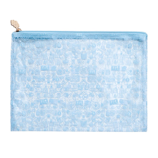 Joy Street Print PVC Project Bag - Medium