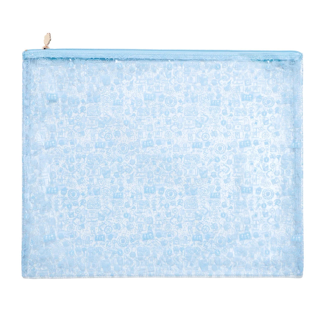 Joy Street Print PVC Project Bag - XLarge